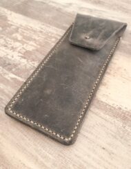 Handmade & Hand Stitched Leather Pen and Pencil Case