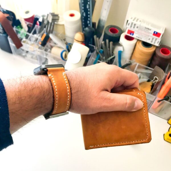 Handmade Luxury Leather Apple Watch Band