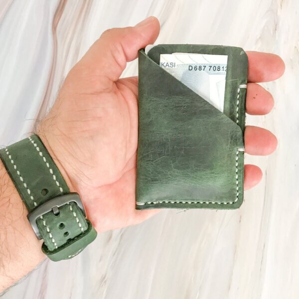 Minimal Leather Pocket Credit Card Holders