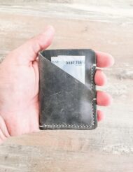 Minimalist Leather Slim Pocket Card Holders