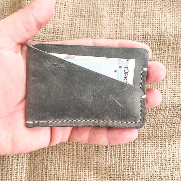 Minimalist Leather Slim Pocket Credit Card Holders