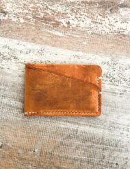 Minimalist Leather Thin Wallet Pocket Card Holder